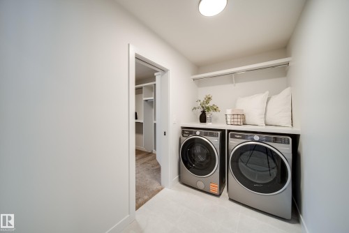 96 Chelles Wynd, St. Albert, AB - Indoor Photo Showing Laundry Room