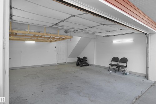 View of garage - 103 655 Tamarack Road, Edmonton, AB - Indoor Photo Showing Garage