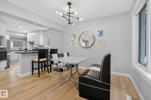9327 86 Street, Edmonton, AB - Indoor Photo Showing Dining Room