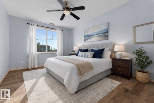 302 2503 Hanna Crescent, Edmonton, AB - Indoor Photo Showing Bedroom
