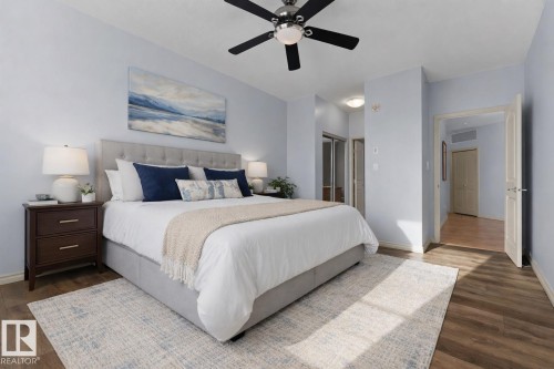 302 2503 Hanna Crescent, Edmonton, AB - Indoor Photo Showing Bedroom