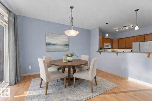 302 2503 Hanna Crescent, Edmonton, AB - Indoor Photo Showing Dining Room