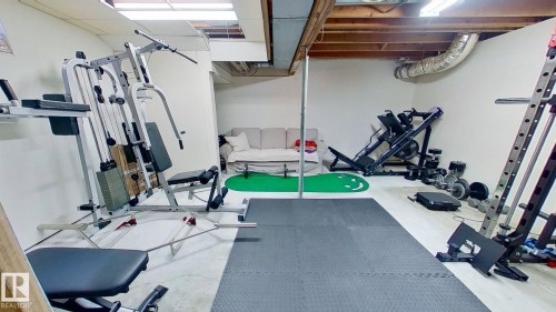 11935 57 Street, Edmonton, AB - Indoor Photo Showing Gym Room