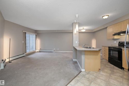 403 622 Mcallister Loop, Edmonton, AB - Indoor Photo Showing Kitchen With Double Sink