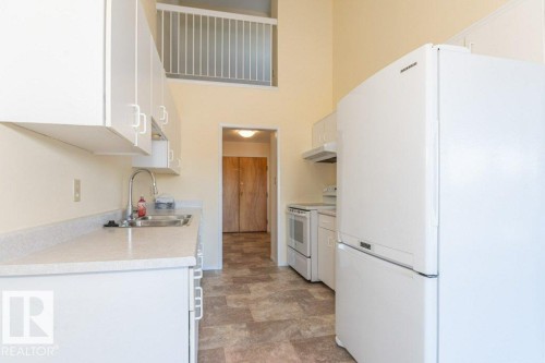 433 4404 122 Street, Edmonton, AB - Indoor Photo Showing Kitchen With Double Sink