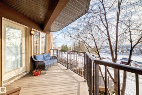 View of deck - 232 530 Hooke Road, Edmonton, AB - Outdoor With Balcony With Exterior