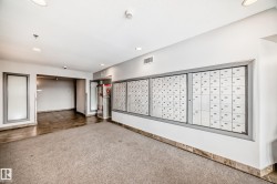 Community lobby with recessed lighting - 