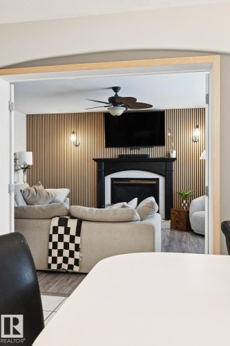 8617 158A Avenue, Edmonton, AB - Indoor With Fireplace