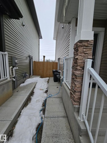 View of property exterior - 1641 Enright Way Nw, Edmonton, AB - Outdoor With Exterior