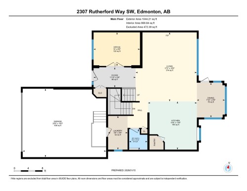 View of room layout - 2307 Rutherford Way, Edmonton, AB - Other