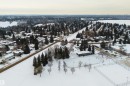Aerial view of residential area - 12406 49 Avenue, Edmonton, AB 