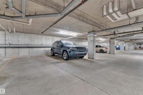 228 6076 Schonsee Way, Edmonton, AB - Indoor Photo Showing Garage