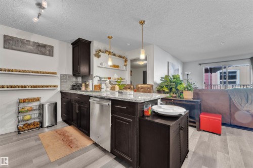 228 6076 Schonsee Way, Edmonton, AB - Indoor Photo Showing Kitchen