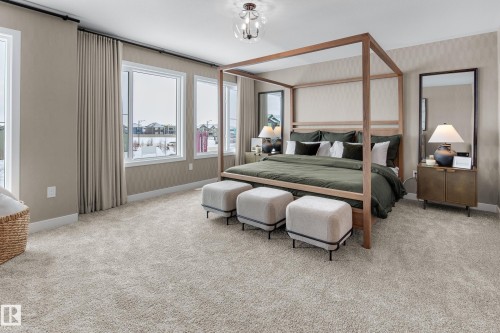 5512 Hawthorn Passage, Edmonton, AB - Indoor Photo Showing Bedroom