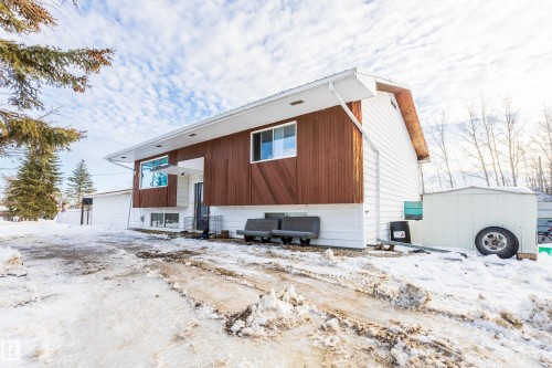 8 Fourth Street, Duffield, AB - Outdoor With Exterior
