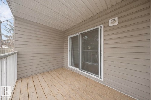 View of deck - 103 12110 119 Ave, Edmonton, AB - Outdoor With Exterior