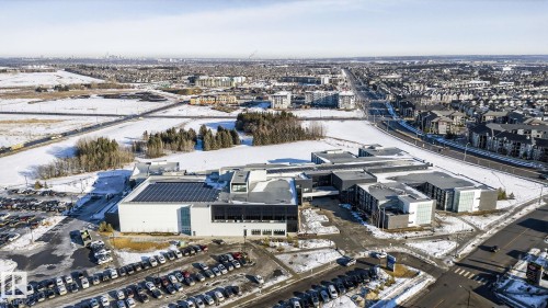 View of snowy aerial view - 2338 Casselman Crescent, Edmonton, AB - Outdoor With View