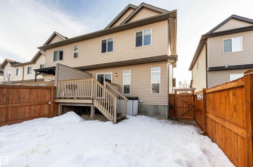 112 Kirpatrick Way, Leduc, AB - Outdoor With Deck Patio Veranda With Exterior