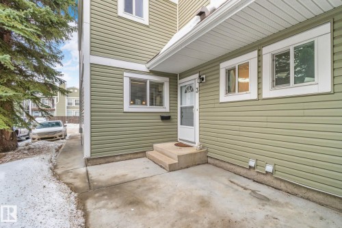 Doorway to property - 3 1820 56 Street, Edmonton, AB - Outdoor With Exterior