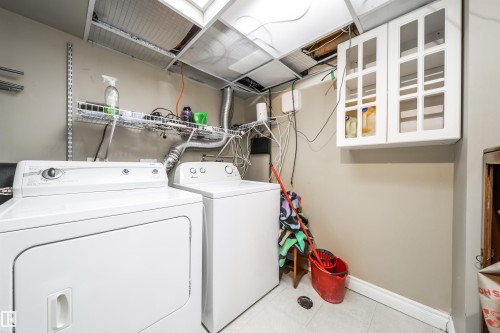 7910 75 Street, Edmonton, AB - Indoor Photo Showing Laundry Room