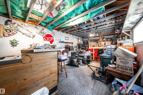 7910 75 Street, Edmonton, AB - Indoor Photo Showing Basement