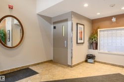 Community lobby featuring recessed lighting - 
