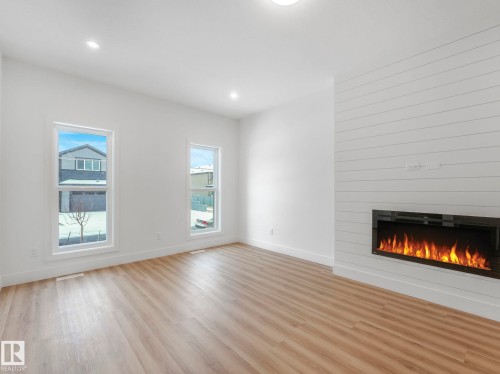 3520 42 Ave, Beaumont, AB - Indoor With Fireplace