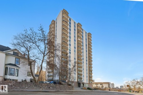 View of building exterior - 9835 113 Street, Edmonton, AB - Outdoor With Facade