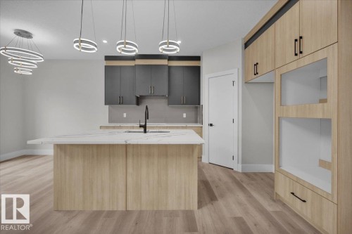 8419 Mayday Link, Edmonton, AB - Indoor Photo Showing Kitchen