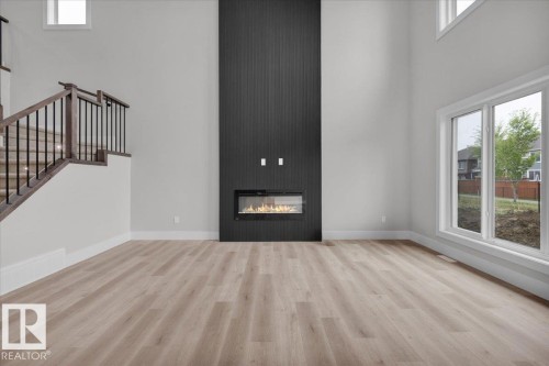 8419 Mayday Link, Edmonton, AB - Indoor With Fireplace