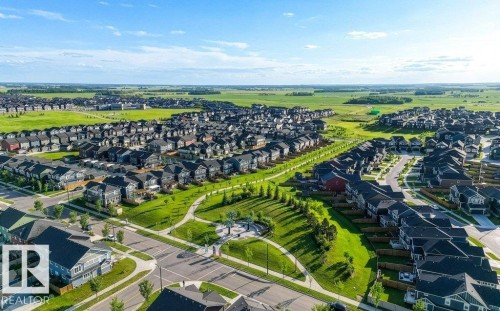 Aerial view of residential area - 3351 Orchards Link, Edmonton, AB - Outdoor With View