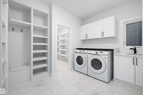 94 Chelles Wynd, St. Albert, AB - Indoor Photo Showing Laundry Room