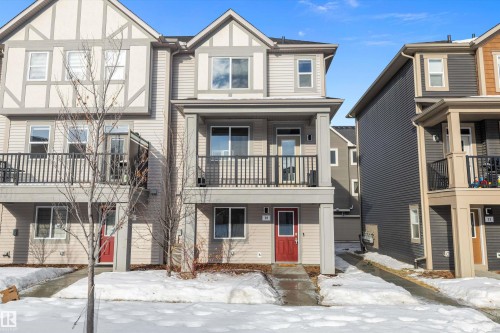 18 2072 Wonnacott Way, Edmonton, AB - Outdoor With Balcony With Facade