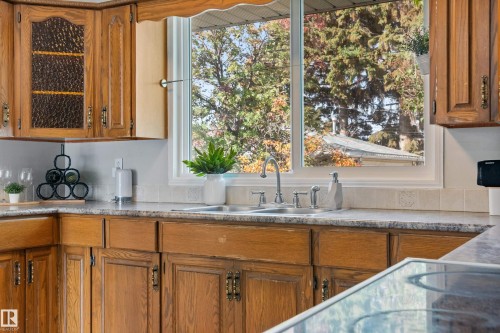 7104 95 Avenue, Edmonton, AB - Indoor Photo Showing Kitchen With Double Sink