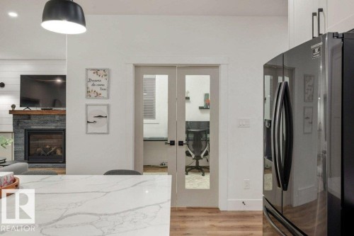 5094 Edgemont Boulevard, Edmonton, AB - Indoor With Fireplace