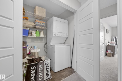 2 50 Edinburgh Crt, St. Albert, AB - Indoor Photo Showing Laundry Room