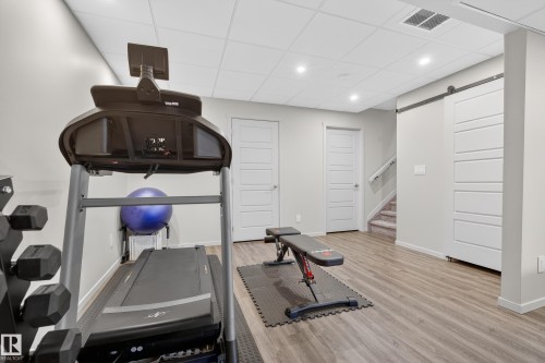 2 50 Edinburgh Crt, St. Albert, AB - Indoor Photo Showing Gym Room