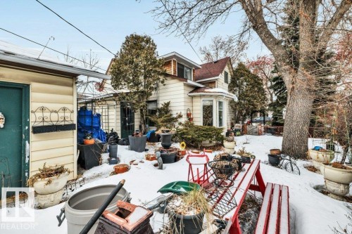 Exterior space featuring a patio - 11436 71 Street, Edmonton, AB - Outdoor
