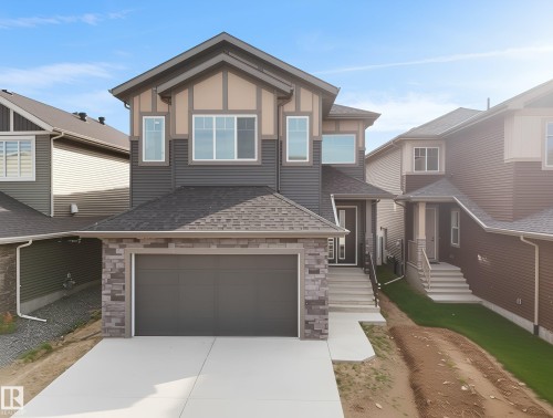 1107 Gyrfalcon Crescent, Edmonton, AB - Outdoor With Facade