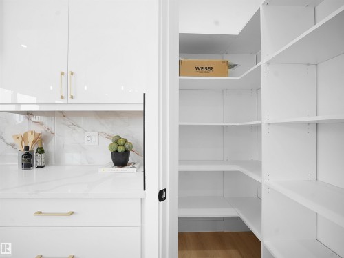 View of storage area - 1168 Gyrfalcon Crescent, Edmonton, AB - Indoor With Storage