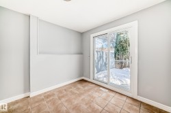 Bedroom #3 with access to the back yard deck. This room can also be used as an office/den - 