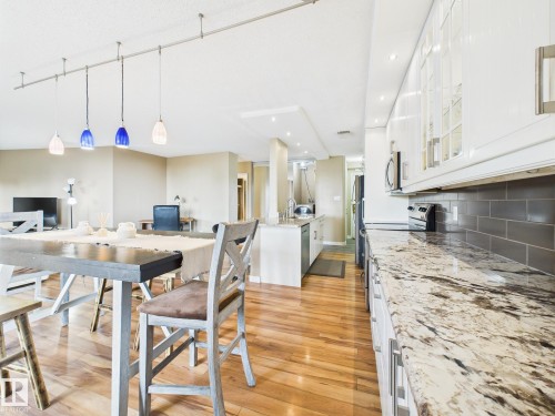 603 9909 110 Street, Edmonton, AB - Indoor Photo Showing Dining Room
