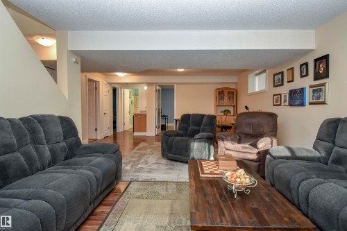 4042 37A Avenue, Edmonton, AB - Indoor Photo Showing Living Room