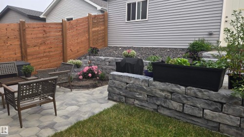 201 Charlesworth Drive, Edmonton, AB - Outdoor With Deck Patio Veranda With Exterior