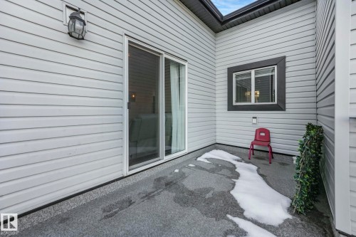 View of patio - 419 396 Silverberry Road, Edmonton, AB - Outdoor With Exterior