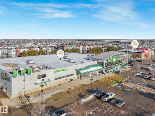 Drone / aerial view of a commercial area - 419 396 Silverberry Road, Edmonton, AB - Outdoor With View