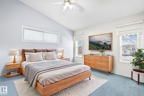 Virtually staged. - 2 Creekside Way, Spruce Grove, AB - Indoor Photo Showing Bedroom