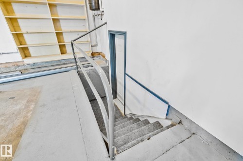 Staircase through the garage to the basement - 2 Creekside Way, Spruce Grove, AB - 