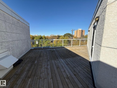 404 12028 103 Avenue, Edmonton, AB - Outdoor With Deck Patio Veranda With Exterior
