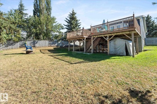 135 St. Andrews Drive, Stony Plain, AB - Outdoor With Deck Patio Veranda